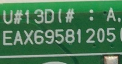 MAIN PARA TV LG 4K UHD SMART TV / NUMERO DE PARTE EBT66969808 / EAX69581205 / 66969808 / EAX69581205(1.0) / PANEL NC550TQG-AAKH3 / MODELO 55UQ8000AUB / 55UQ8000AUB.BUSYLKR - Imagen 2